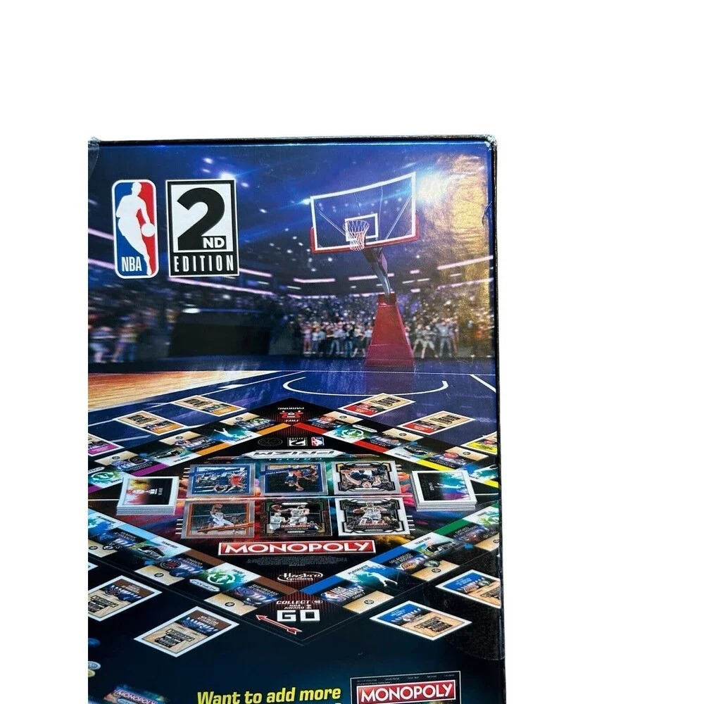 2023-24 PANINI PRIZM MONOPOLY NBA BASKETBALL 2ND EDITION BOARD GAME SEALED BOX